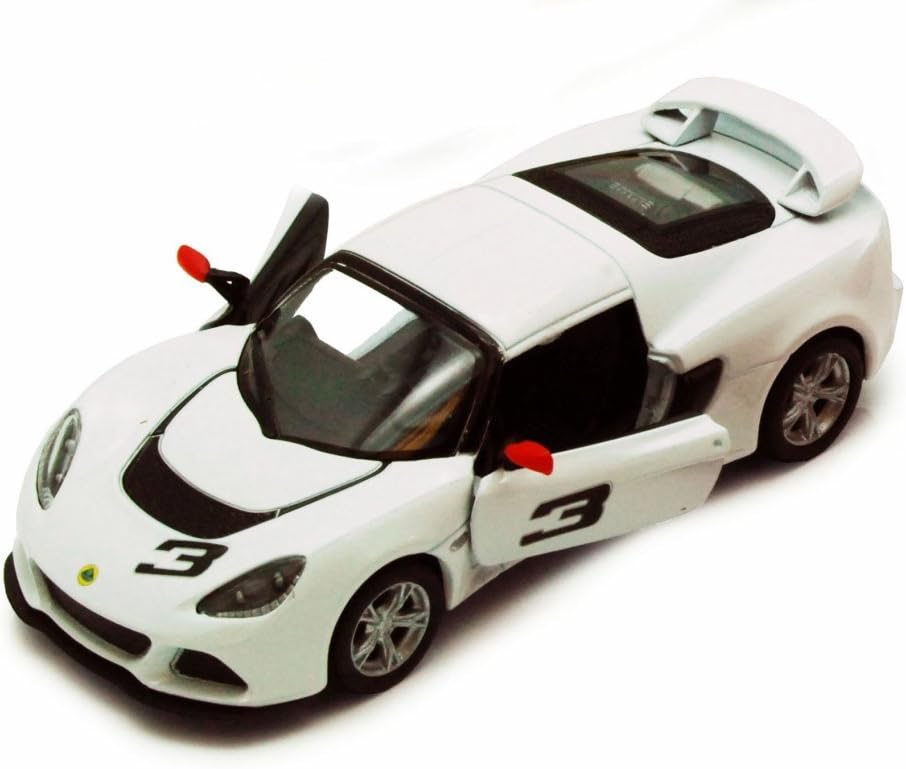 KiNSMART - 2012 Lotus Exige S 5" 1:32 Scale Die Cast Metal Model Toy Race Cars (Red)