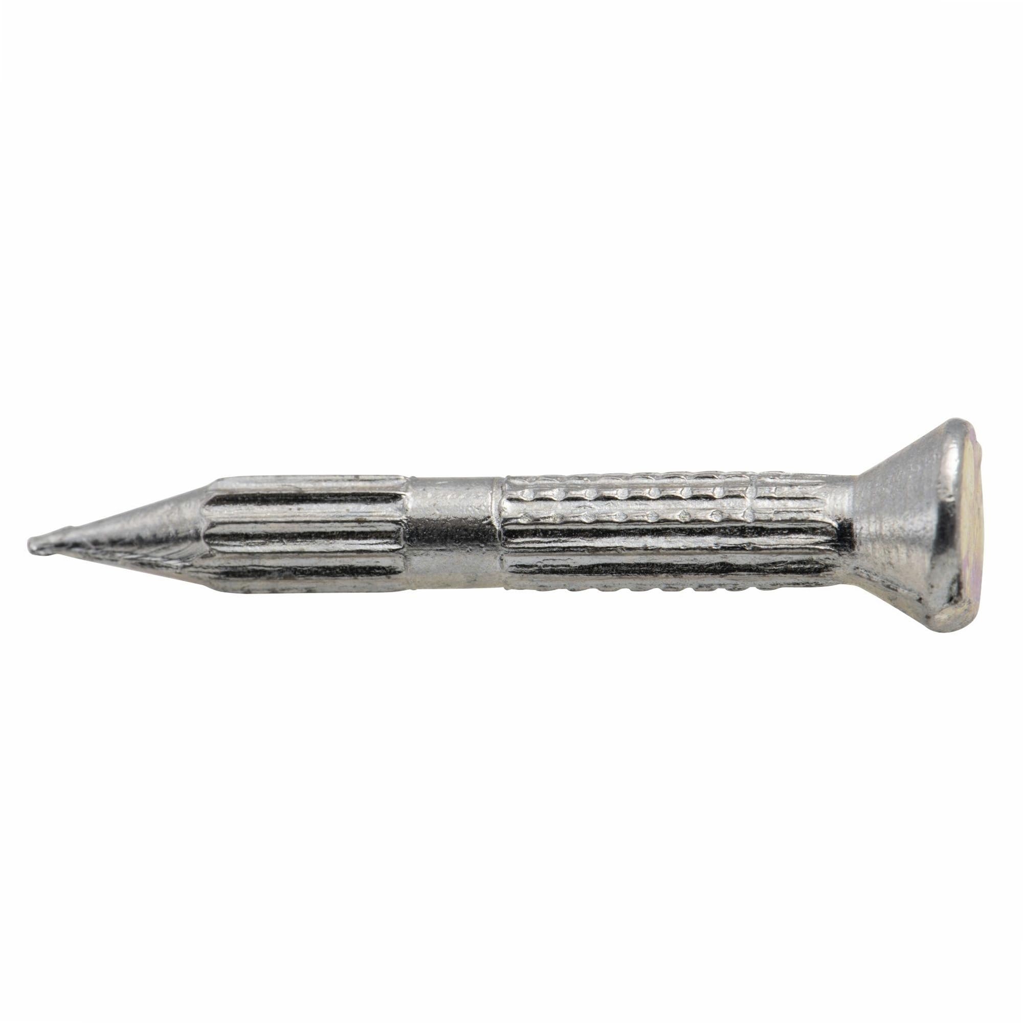 Pointe béton striée tête fraisée Viswood 3,​5x30 mm (Boite de 80g)
