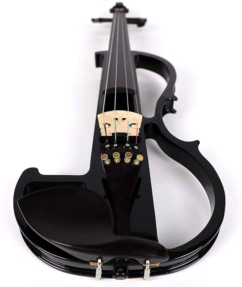 MIRIO エレキバイオリン エボニー ハードケース付き サイレントバイオリン Amazon.co.jp: MIRIO エレキヴァイオリン ブラック 4/4