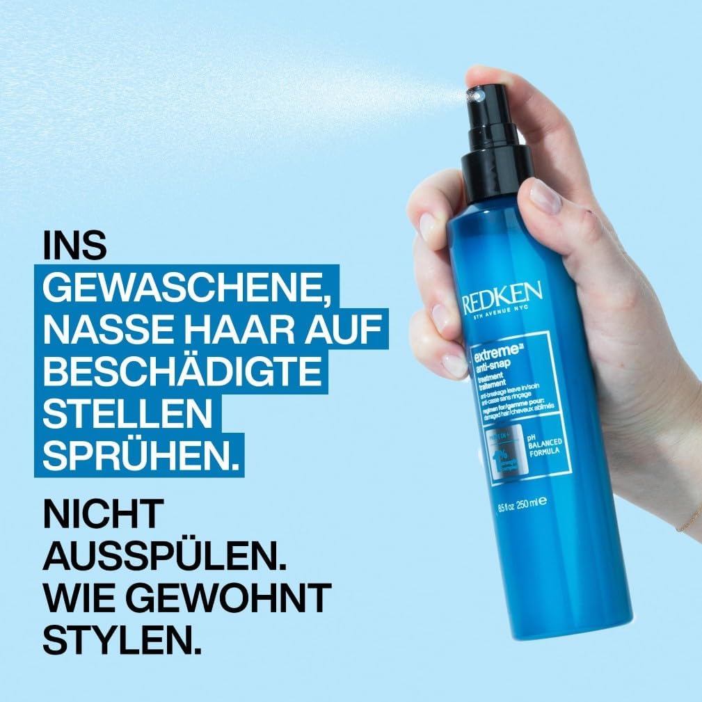 Redken Haarpflege für alle Arten von Haarschäden, Repariert und regeneriert, Anti Haarbruch, Extreme Cat, 1 x 150 ml