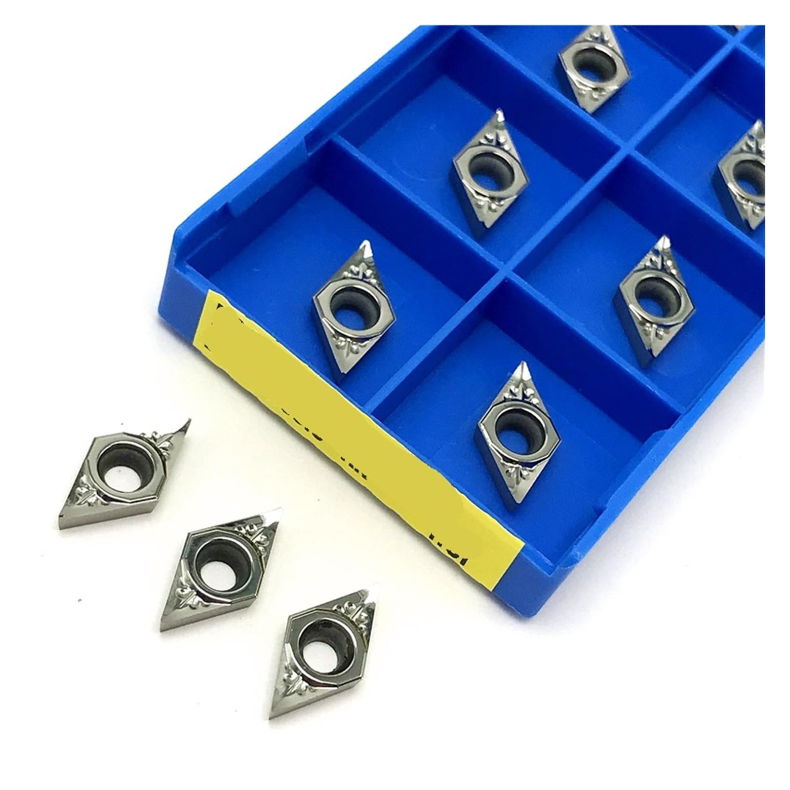 Usinage créatif en bois et aluminium avec le burin de tournage DCGT070204 AK H01