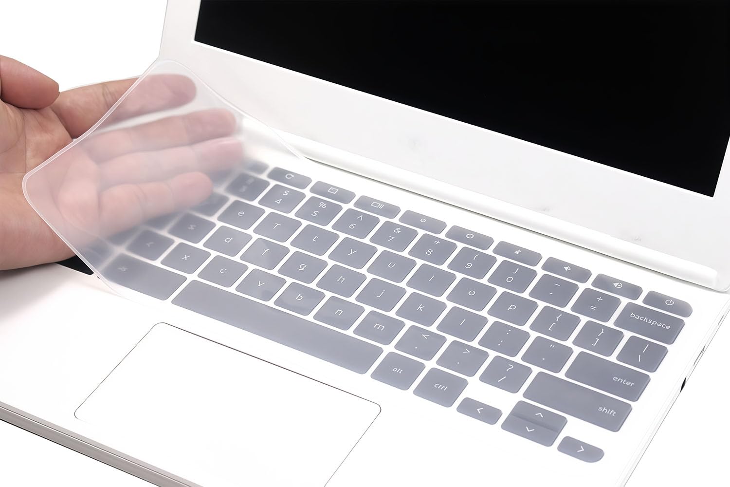 Photo 1 of JuYuish Universal Silicone Keyboard Cover Skin - Clear