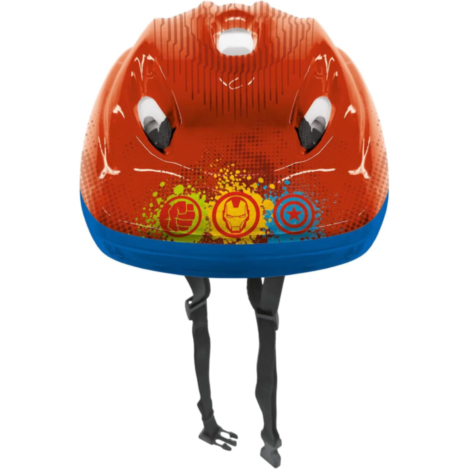 Mondo Avengers Casco Bici, Colore Rosso, 52-56, 18179