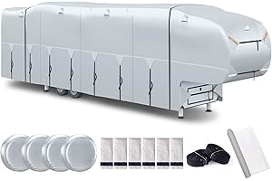 300D Top 5th Wheel RV Cover: Enhanced Winter Camper Protection
