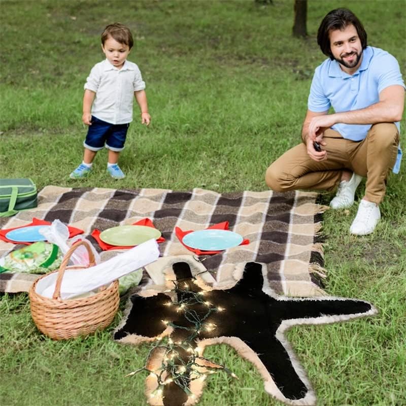 Miniatura 5 de Creaion Divertidas alfombras de Navidad iluminadas con diseño de gato frito, decoración nacional de Navidad, vacaciones, aldea, regalos de Navidad