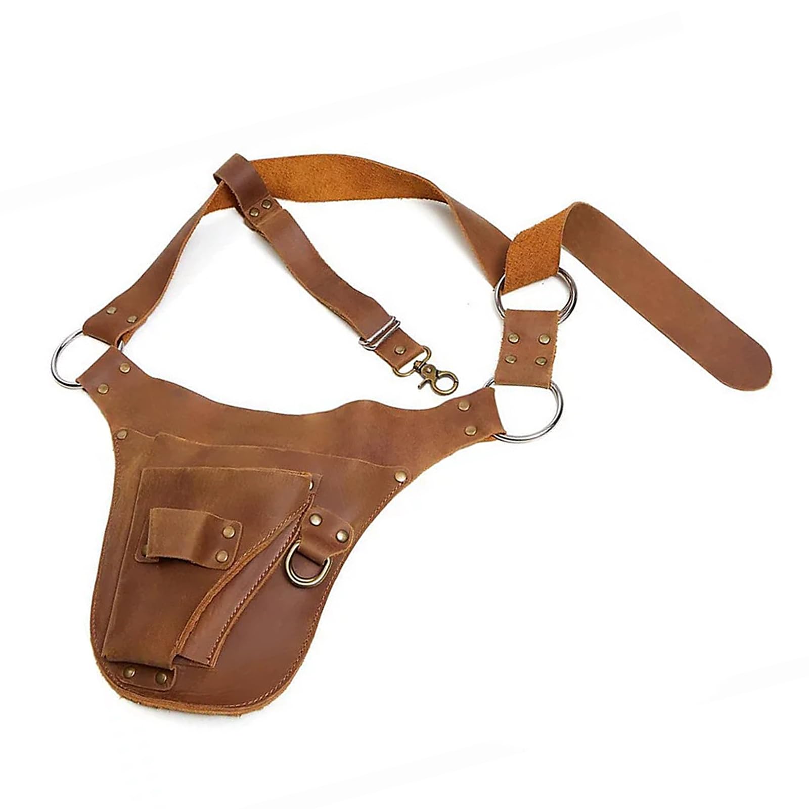 Kaeltsyn Big Bag Tool Belt Pouches/Work Apron For Carpenters And Builders, Reinforced Constructions, Multifunction Belt For Electrician Waist Tool Bag