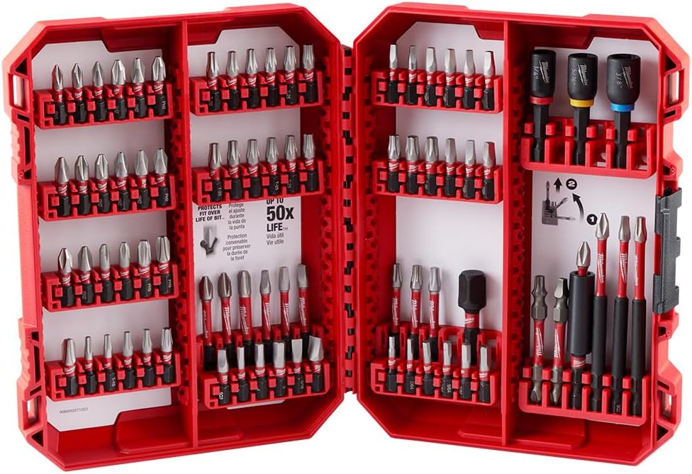 Milwaukee Electric - Shockwave Impact Duty. Driver BIT Set- 80PC