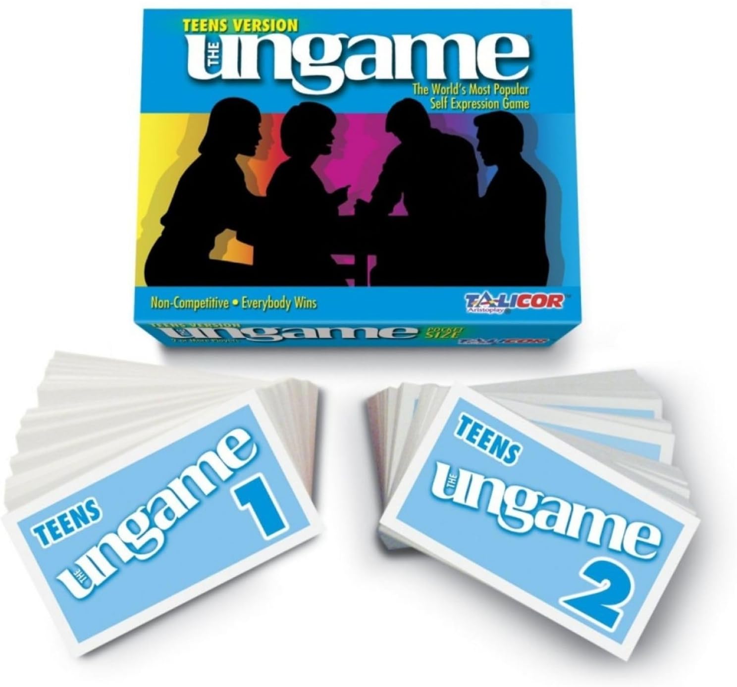 POCKET UNGAME - Teens - non-competitive card game for teenagers to discuss, share values & experiences - break the ice and get teens to talk - Ages 12-18