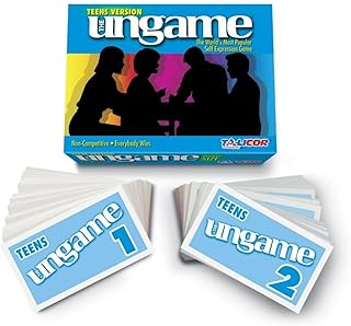 POCKET UNGAME - Teens - non-competitive card game for teenagers to discuss, share values & experiences - break the ice and get teens to talk - Ages 12-18