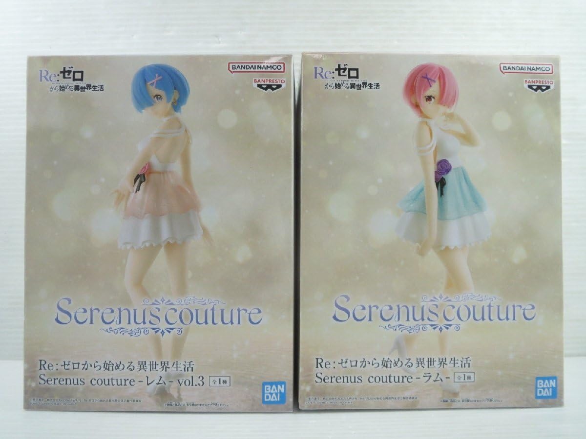 Re:ゼロから始める異世界生活　ラム　3点セット Amazon.co.jp: Re:ゼロから始める異世界生活 Serenus couture レム vol
