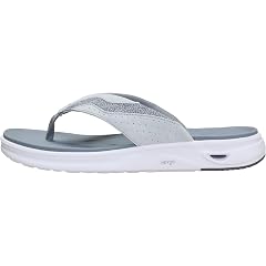HEYDUDE Mens Hey2O Flip Flop Mesh Sandal Water Friendly Flip Flops with Drainage Outsole and Quick Dry Upper