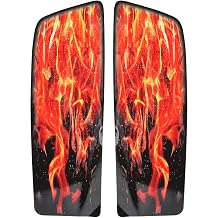 2Pcs 3D Color Stickers Ideal Motorcycle Decorative Accessory With DIY Custom Modified Upgrade Sun High Temperature Re