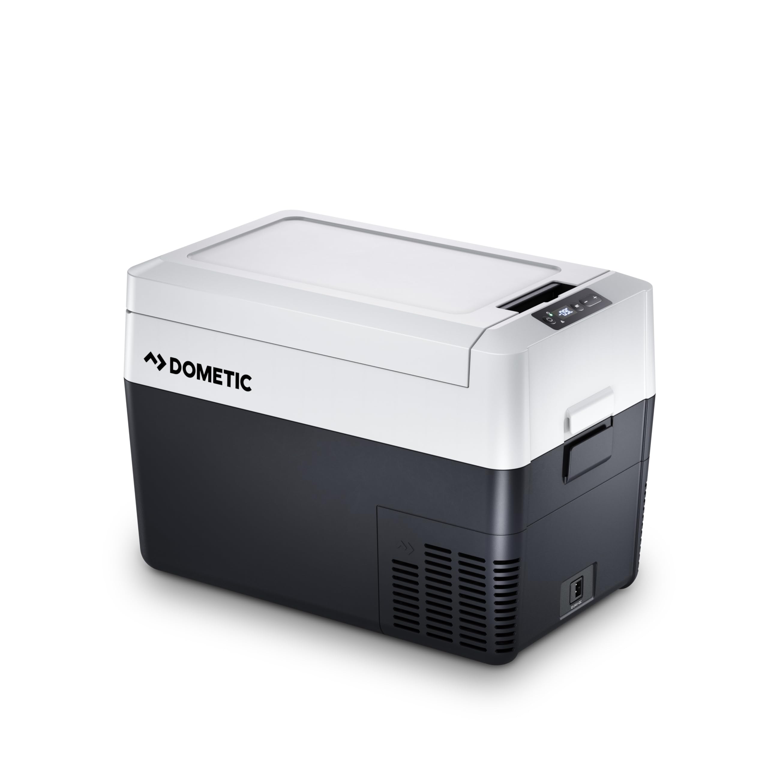 DOMETIC CDF2 36 Glacière/Freezer à compresseur, +10 °C à -15 °C, 31 L – Mini‑réfrigérateur 12/24 V pour Voiture, Camion & Bateau avec Protection de Batterie, Gris