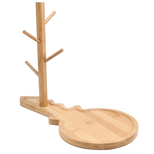 Yaregelun Bamboo Key Holder, Decorative Key Rack for Living Room,