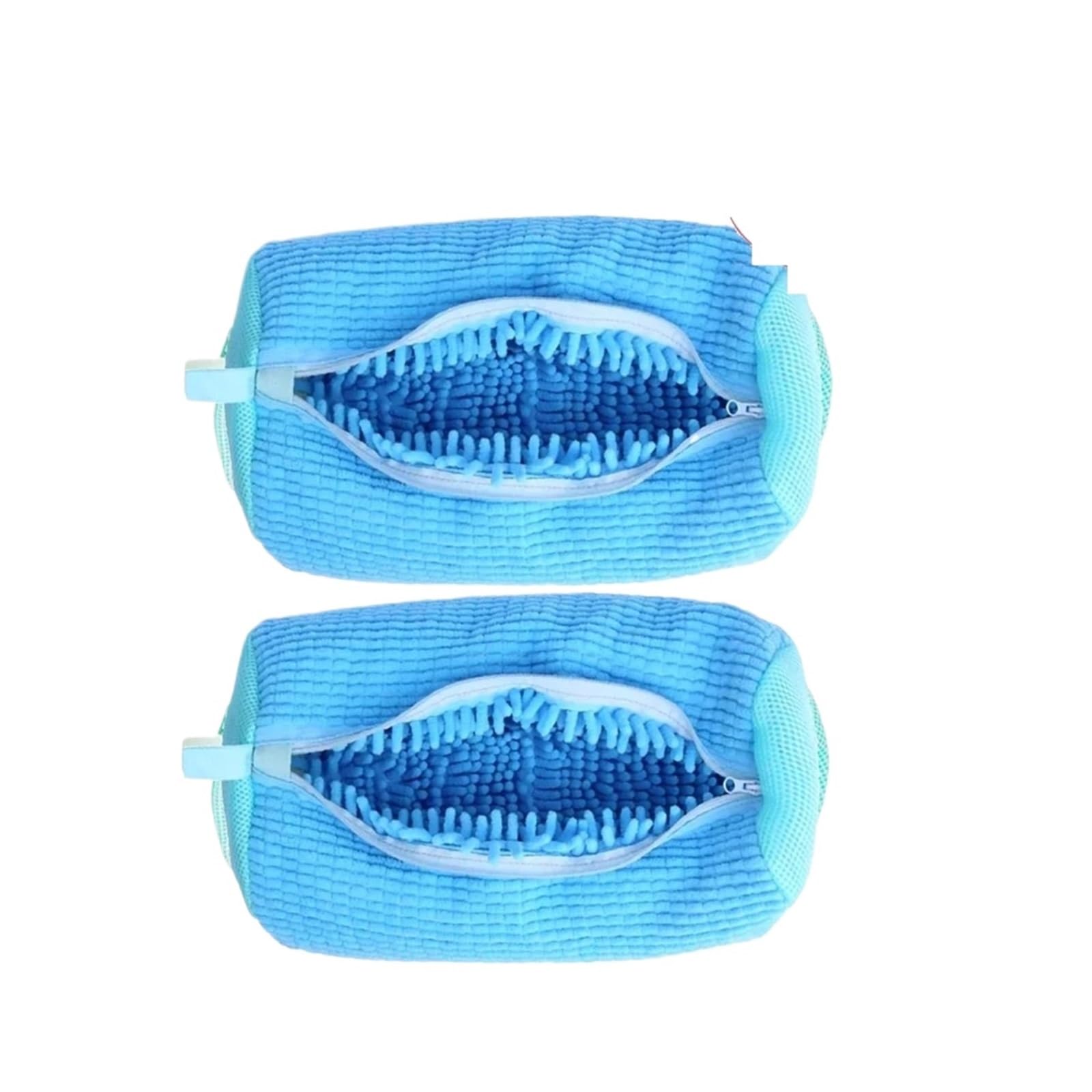 Schuh-Waschmaschinenbeutel, Netz-Wäschebeutel For Tennisschuhe, Alle Größen, Wiederverwendbarer Sneaker-Reinigungsbeutel For Waschmaschine Und Trockner, Schützend(2PCS Blue)