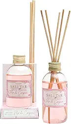 Aromatizador de Ambiente Flor de Cerejeira 165 ml Difusor com 5 Varetas, Salutar