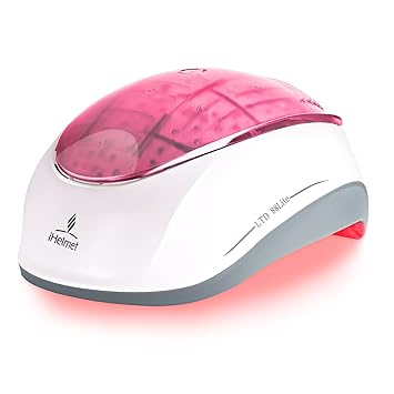 iHelmet Laser Hair Growth Helmet,Laser Cap Hair Growth System for Men or Women,88 Diode Lasers FDA Cleared Low Level Laser Therapy,Hair Loss Treatments Products Promotes Thinning Hair Regrowth (Pink)