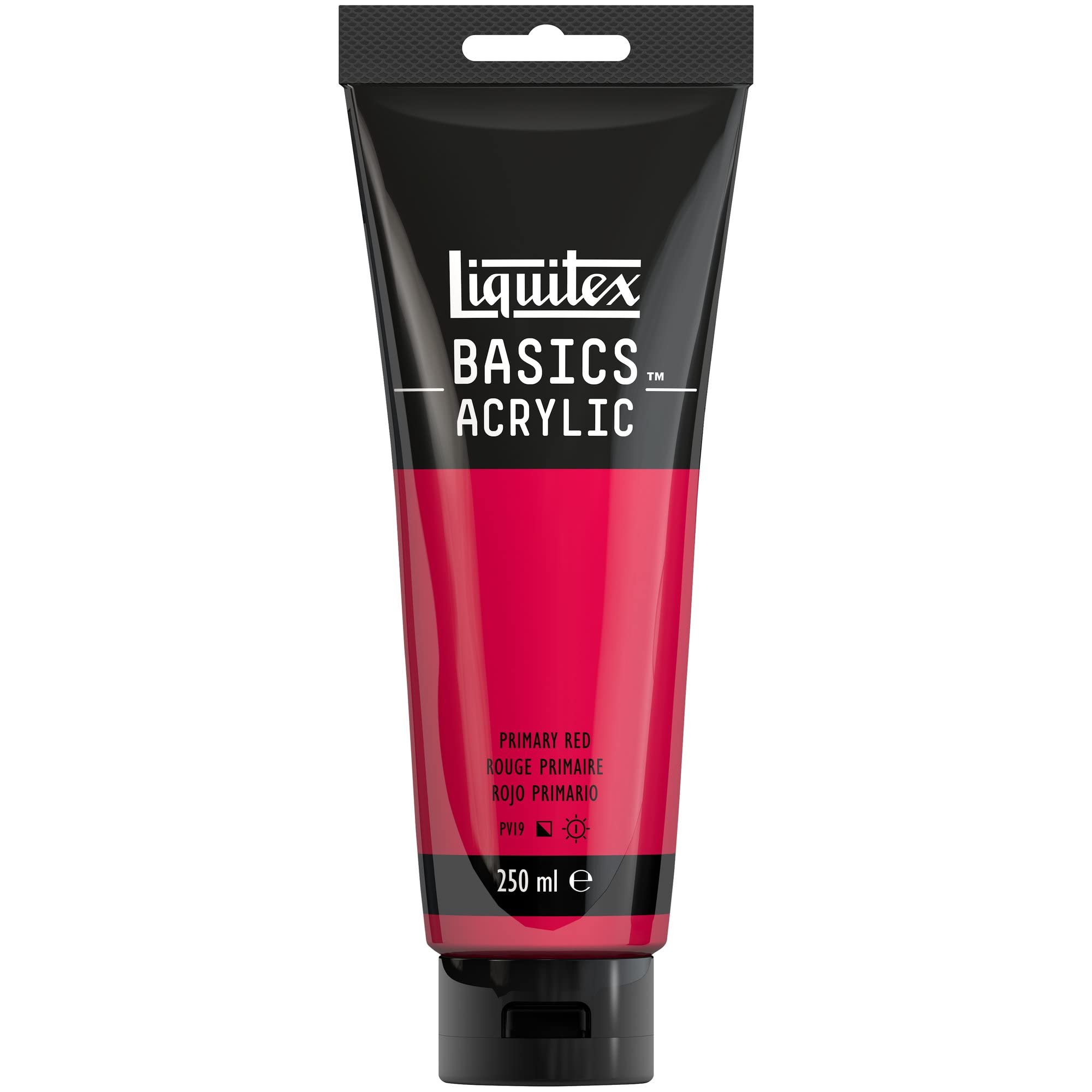 LIQUITEX Basics Acrylic Paint, Primary Red, 250 ml Tube