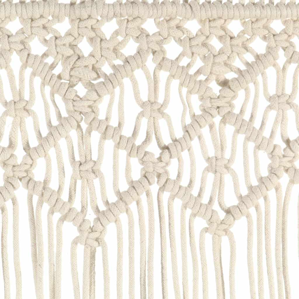 Rideau Macramé coton 140 x 240 cm