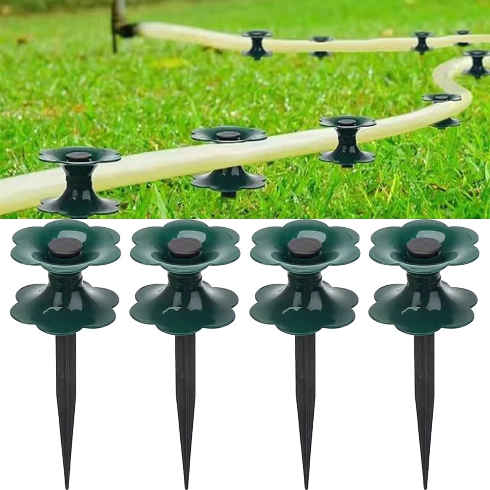 TOYANDONA Schlauchführung 3er Set - Garten Bewässerung Spike Halter