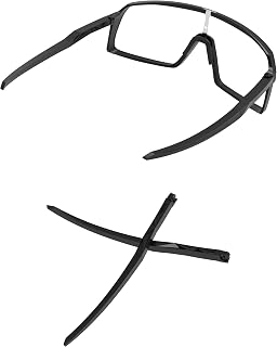 Replacement Temples Arms Legs Compatible with Oakley Sutro OO9406 Sport Sunglass Frame Repair Parts-Matte Black