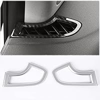 Vista 8 de Marco decorativo de panel de aire acondicionado lateral para consola central, 2 unidades, para Acura TLX 2015-2020, accesorios interiores de ABS