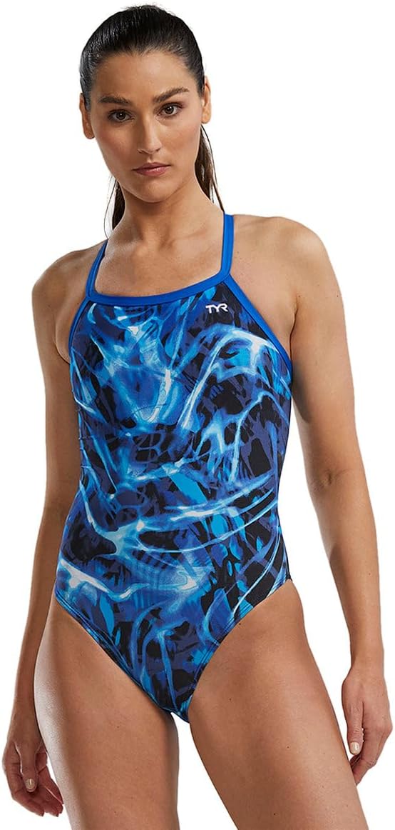 TYR Womens Durafast Lite Diamondfit Swimsuit