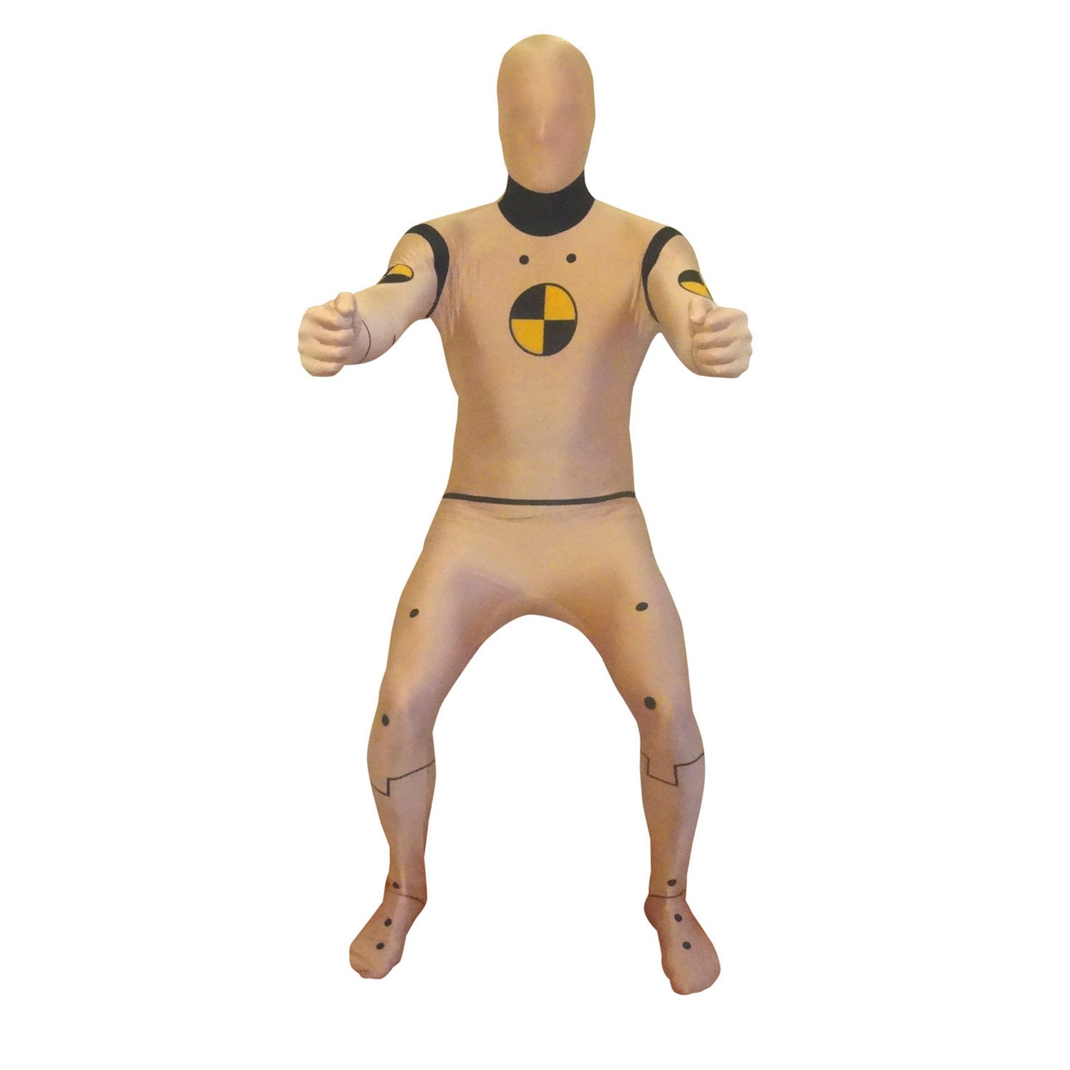 Morphsuits | Combinaison Intégrale Marron avec Cagoule, Look Humoristique, Parfait pour Halloween, Idéal pour le Cosplay