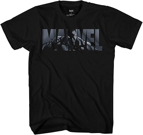Miniatura 3 de Marvel Camiseta con logo Black Panther para adultos