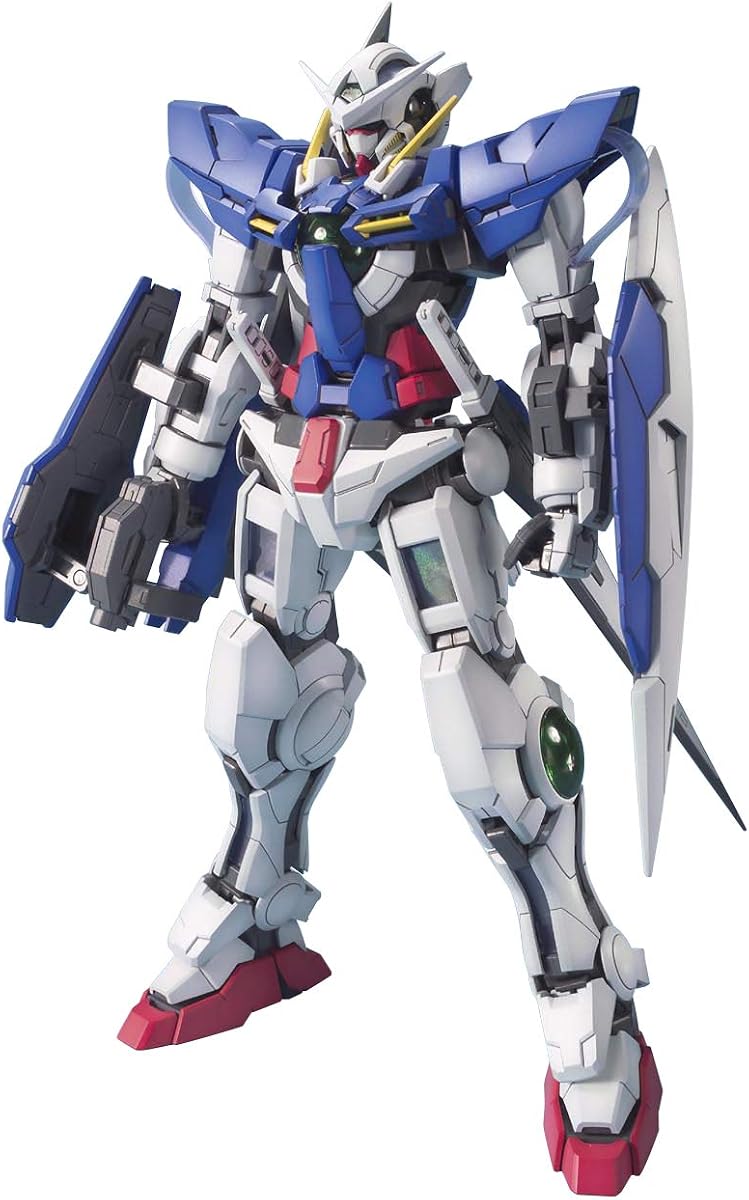 Bandai Hobby - Gundam 00 - Gundam Exia, Bandai Spirits MG 1/100 Model Kit (183241), Green