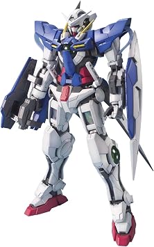 Bandai Spirits MG Mobile Suit Gundam 00 Gundam Exia 1/100 Scale Color-Coded Plastic Model Kit