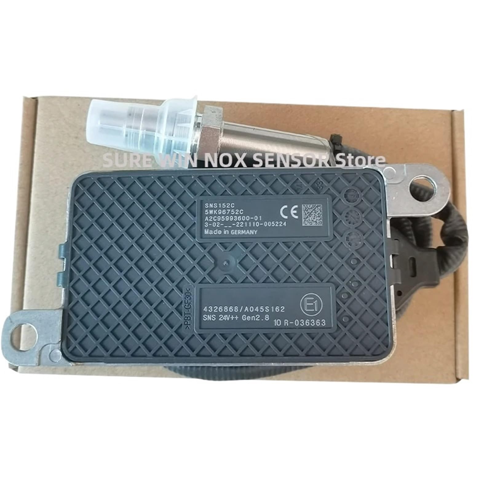 Bvdwuelgv Nox Sensor Nitrogen Oxygen Sensor 4326868 5Wk96752c 4326472