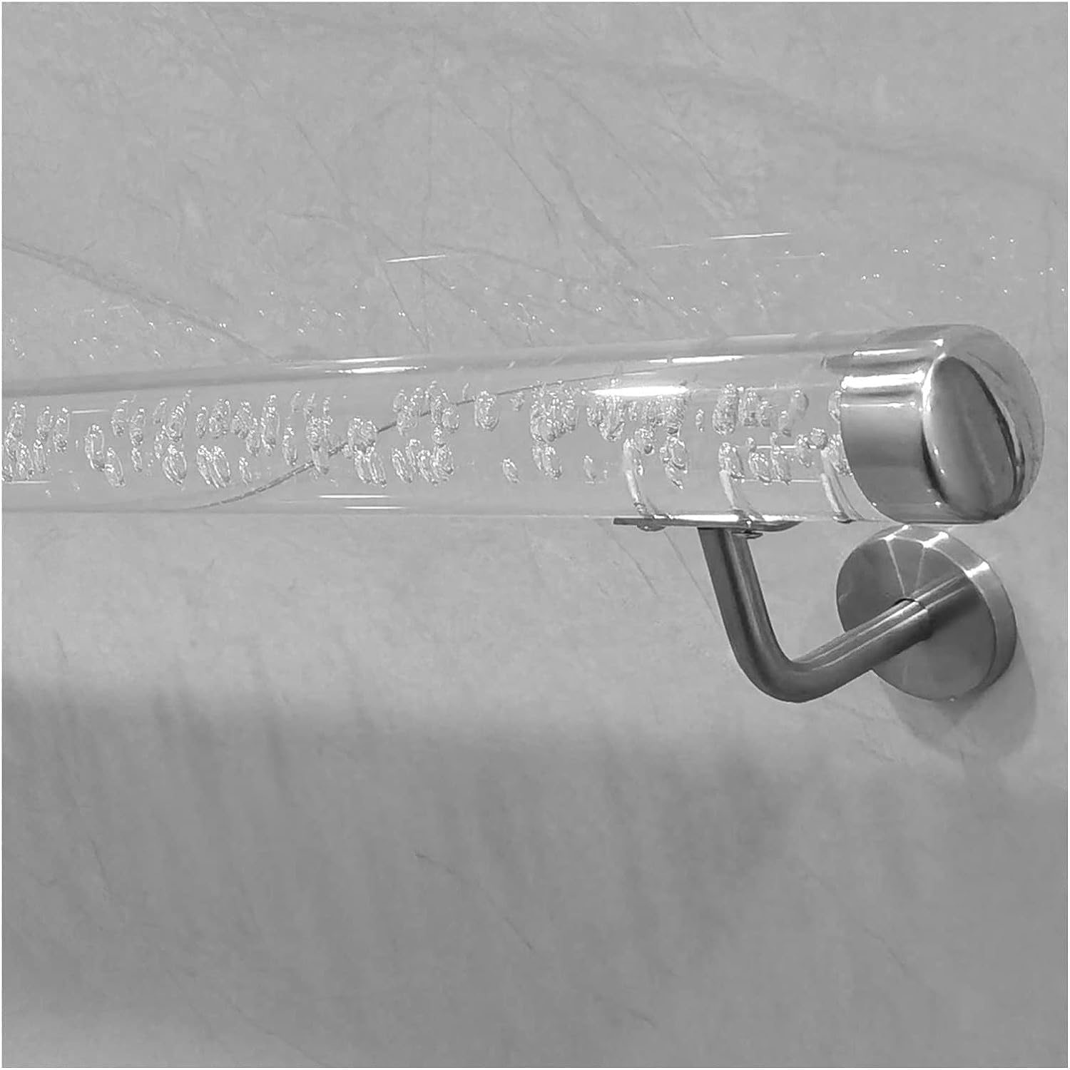 Jiajujia Silver Stair Handrail Transparent Staircase For Elderly & Kids