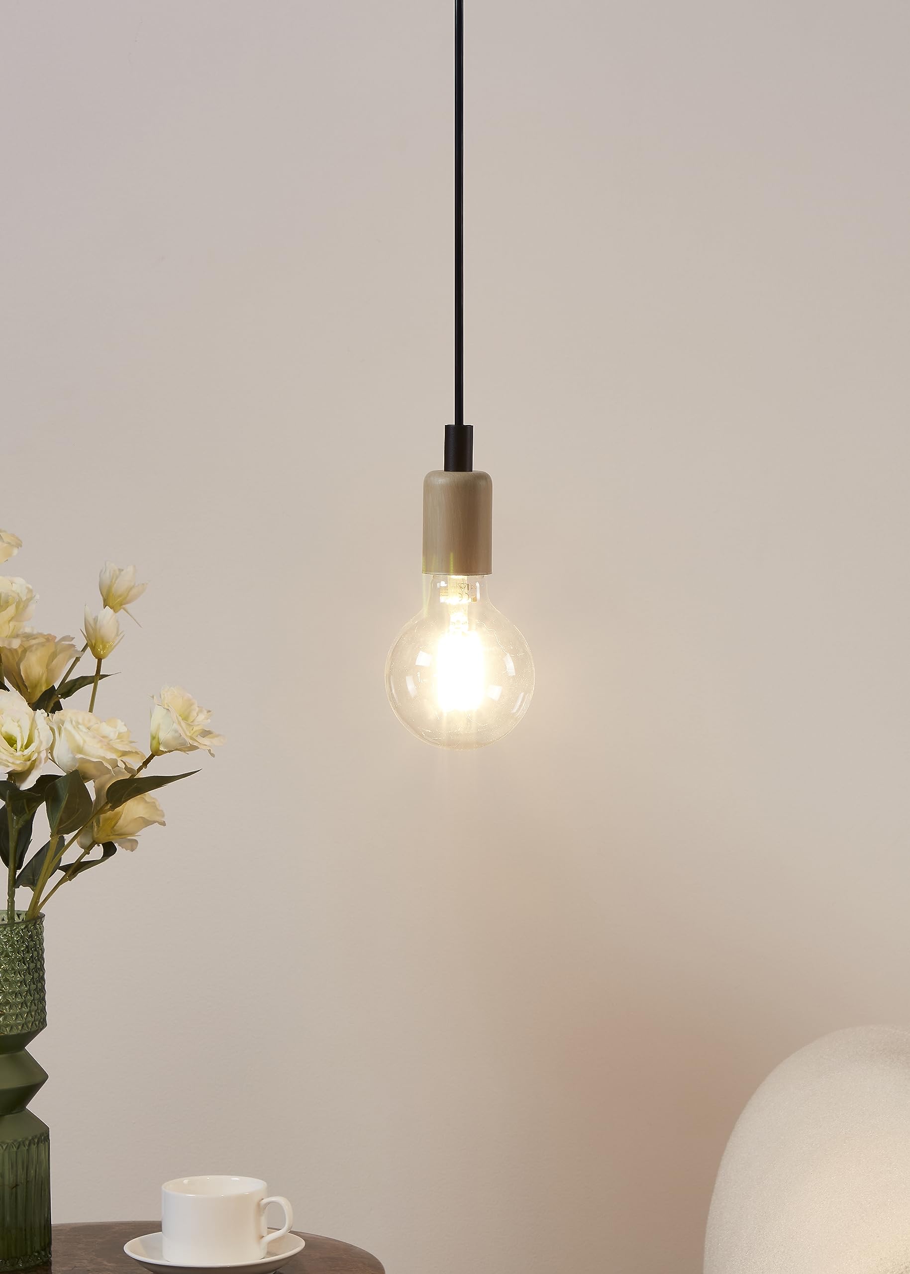 Eglo E27 LED dimmerabile, lampadina classica a globo, illuminazione (Confezione da 3)