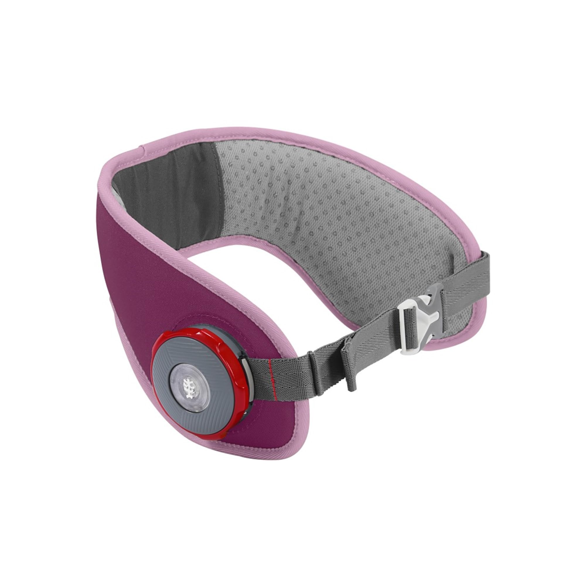 Step by Step Mechanischer Hüftgurt Easy Belt „Berry“, pink-rosa, ergonomische, mechanische & kinderleichte Einstellung, LED-Funktion, optimaler Sitz