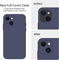 Vista 127 de FireNova Designed for iPhone 13 Pro Max Case, Silicone [Camera Protection] Phone Case with [2 Screen Protectors], Soft Anti-Scratch Microfiber Deep