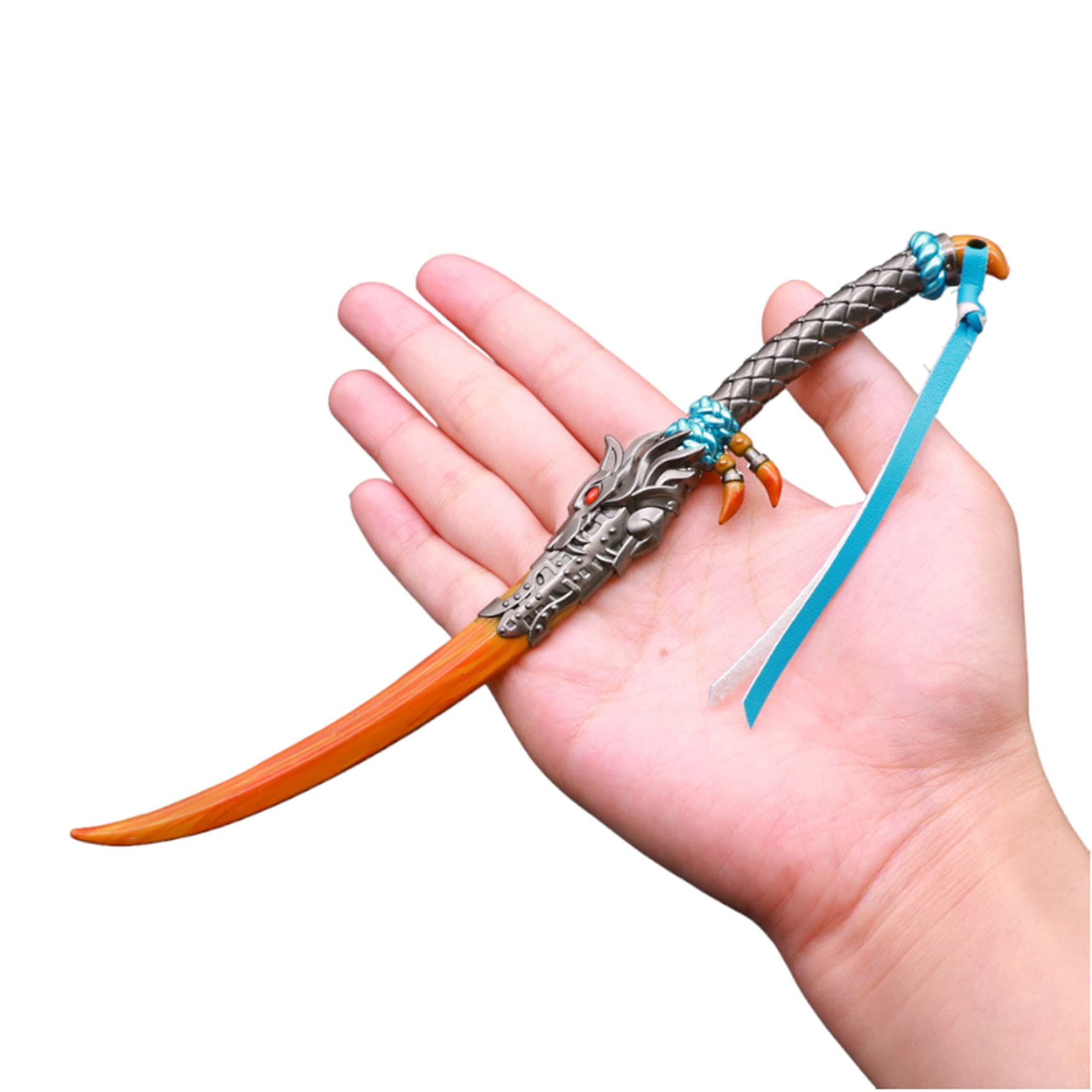 Amazon | ミニチュア ダイキャスト レプリカ武器 剣 獣の牙・紅