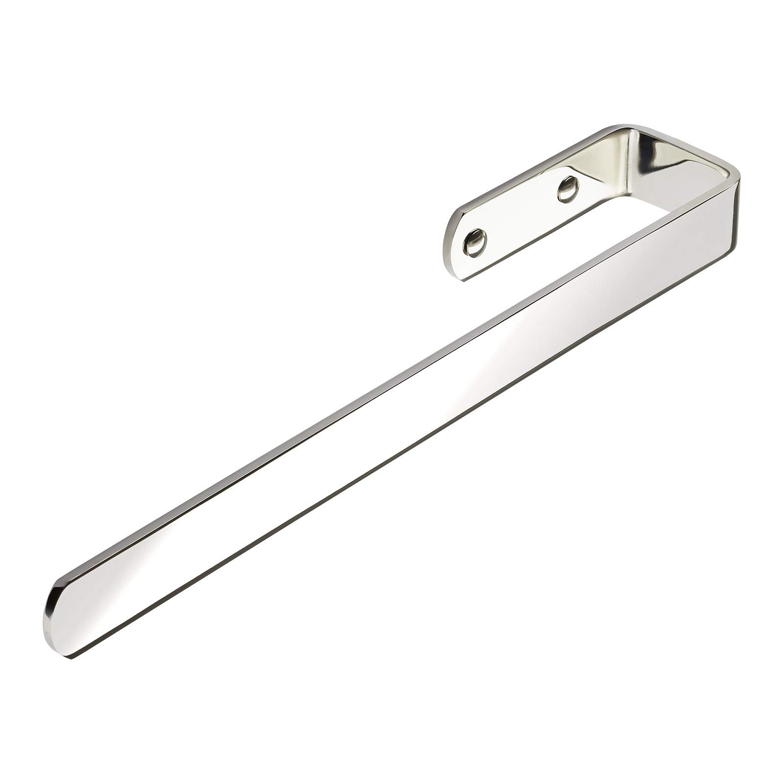 Hand Towel Rail PAN II for Cupboard Mounting / Genuine Polished Stainless Steel / Length: 340 mm / Width: 63 mm / Height: 29.5 mm / Material Thickness: 4.9 mm / Towel Rail by Sotech — image 1