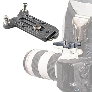 Spider Holster - SpiderPro Lens Collar Plate v2 - Easily Carry a Camera with Long Lens on Your Spider Holster!