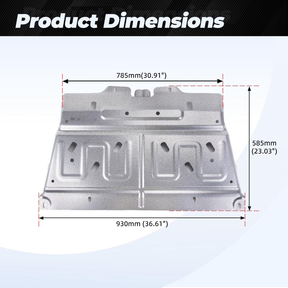 Paraspruzzi di ricambio ml3Z-7222-d Protezione sottoscocca motore per accessori auto per