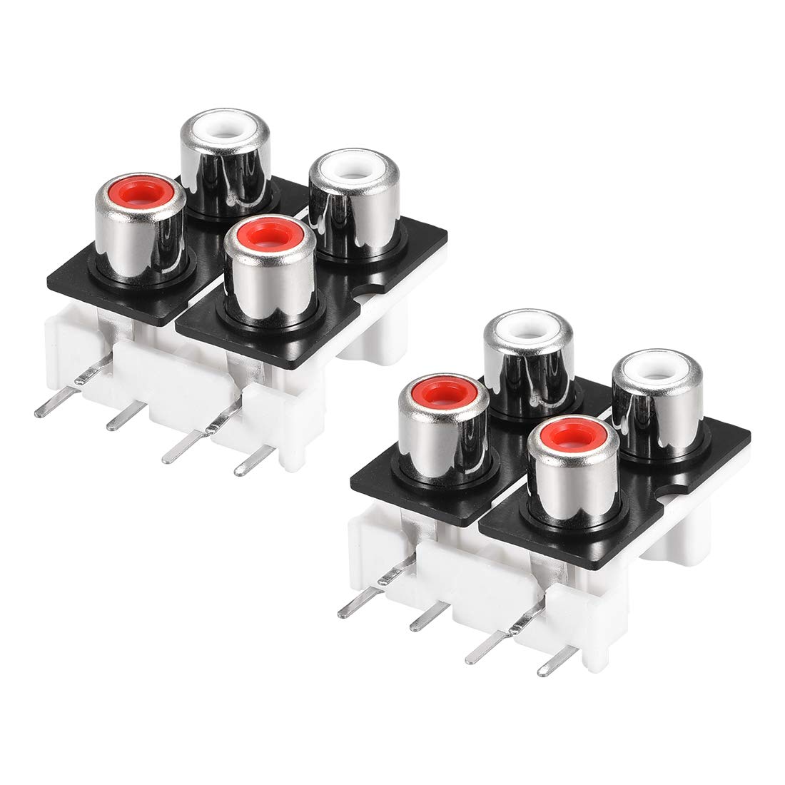 10 Piezas Pcb Montaje Av Concentric Outlet 2 Rca Hembra | Cuotas sin interés