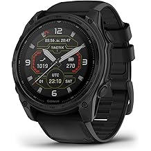 Garmin tactix&reg; 8 51mm, Solar Charged Display, Premium Tactical GPS Smartwatch, Includes Applied Ballistics Ultralight&trade; Solver