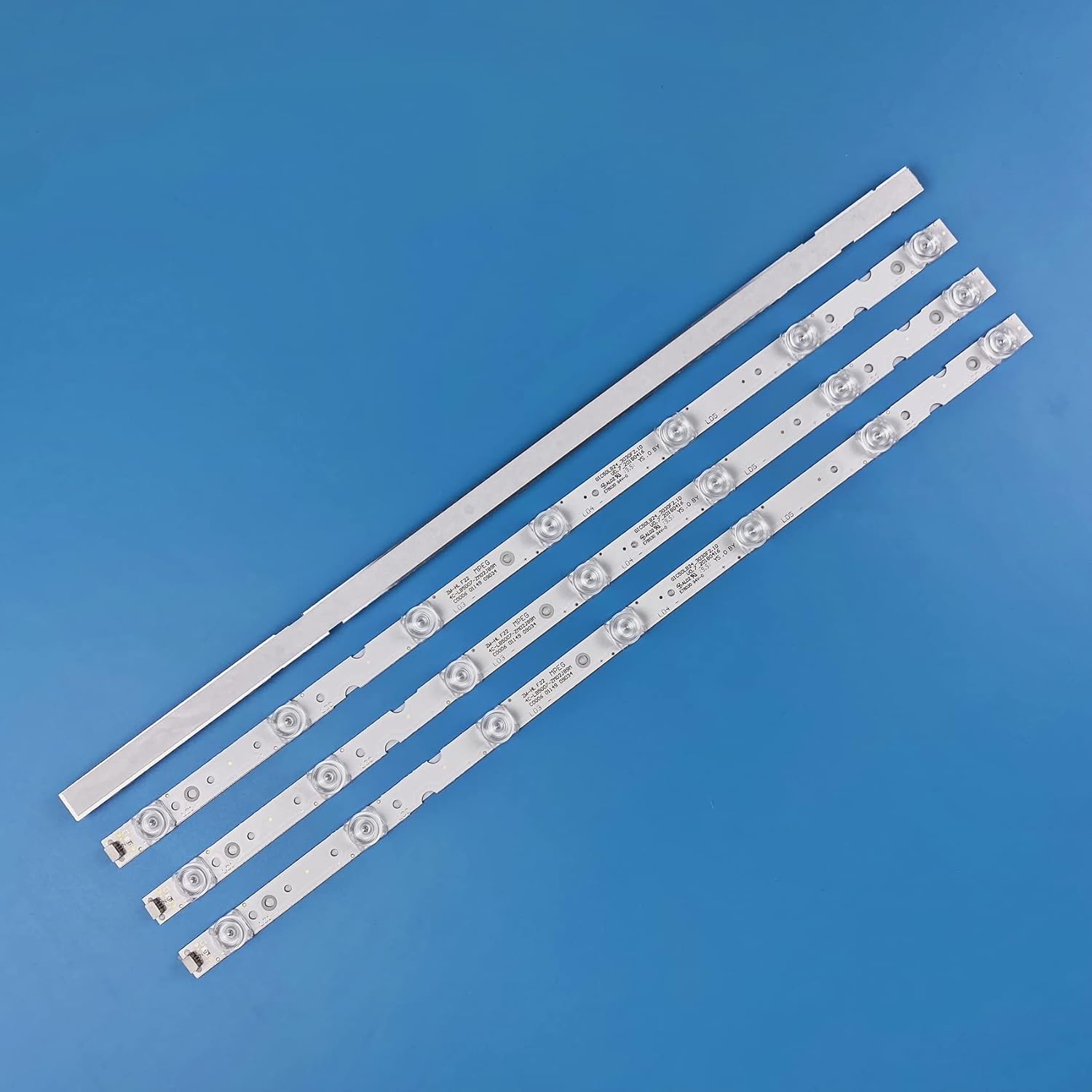 4PCS Led Backlight Strips for TCL 50'' TV GIC50LB24_3030F2.1D 50D6 50S425 50S423 50S421 50UD6306 50UD6406 4C-LB5007-YH02J 4C-LB5007-ZM03J