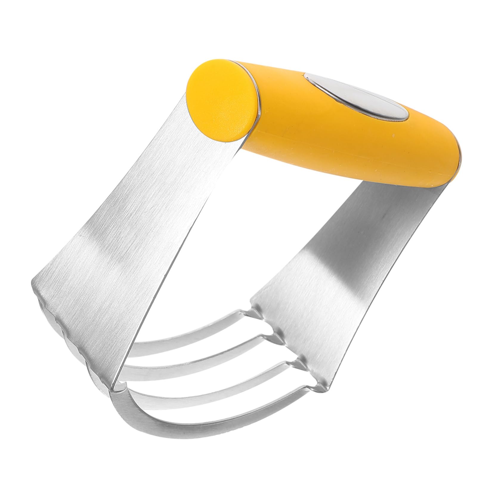 OSOLADY Reusable Stainless Steel Cutter Handheld Baking Tool for Mixing Pastry and for Home Bakers Easy to Clean and Practical Kitchen Utensil