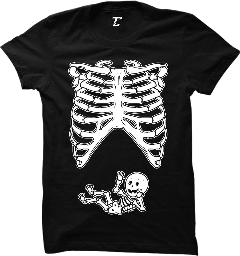 Skeleton Ribcage Baby - Funny Halloween Women's T-Shirt