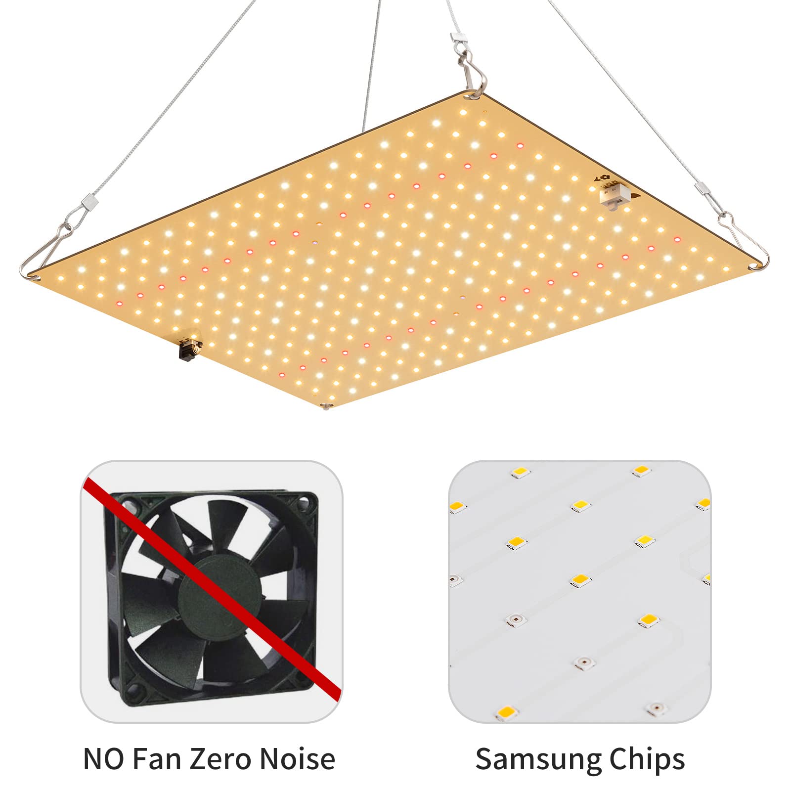 Lampada a LED per piante 1200W dimmerabili a spettro completo, con IR e UV, per piante d'appartamento