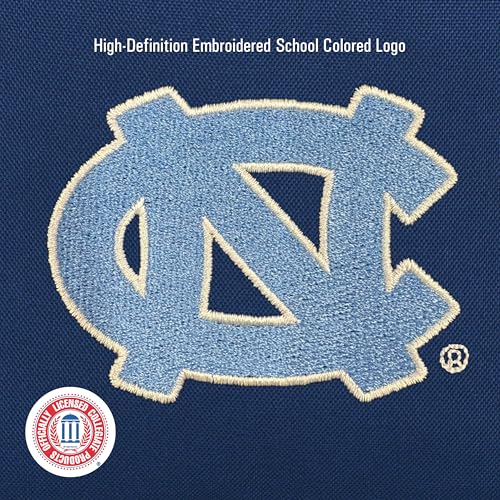 Image of JanSport NCAA Officially Licensed Backpack, North Carolina Tar Heels, Superbreak Plus with Padded 15'' Laptop Sleeve, Spacious Computer Bag for Men & Women, Durable Daypack with Bottle Pocket, Navy