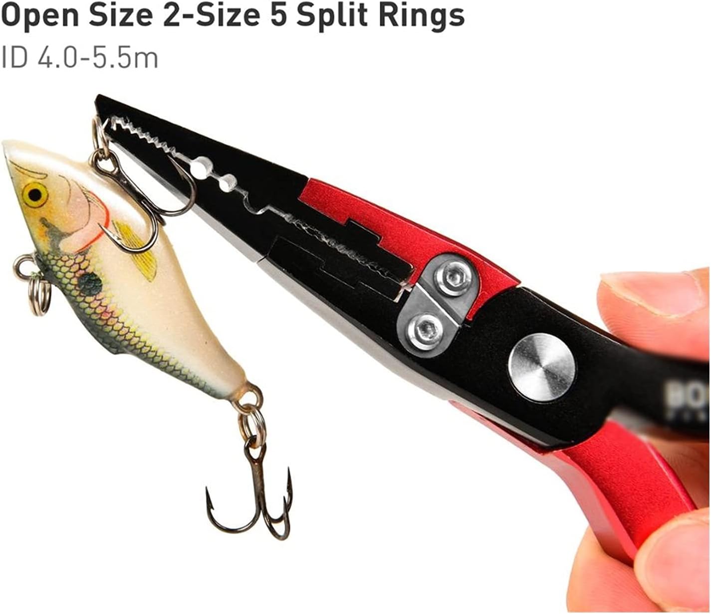 Fishing Pliers Fishing Pliers Aluminium Fish Hook Remover Braid Line Cutter Cutting Split Ring Tackle Tool with Lanyard Case Hook Remover