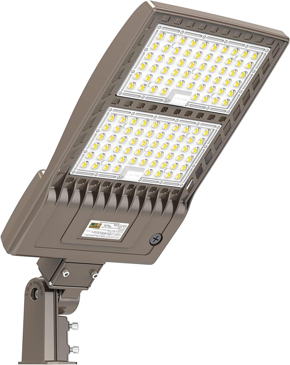 Buy NUOGUAN 320W LED Parking Lot Lights 44800LM Slip Fitter AC100-277V ...