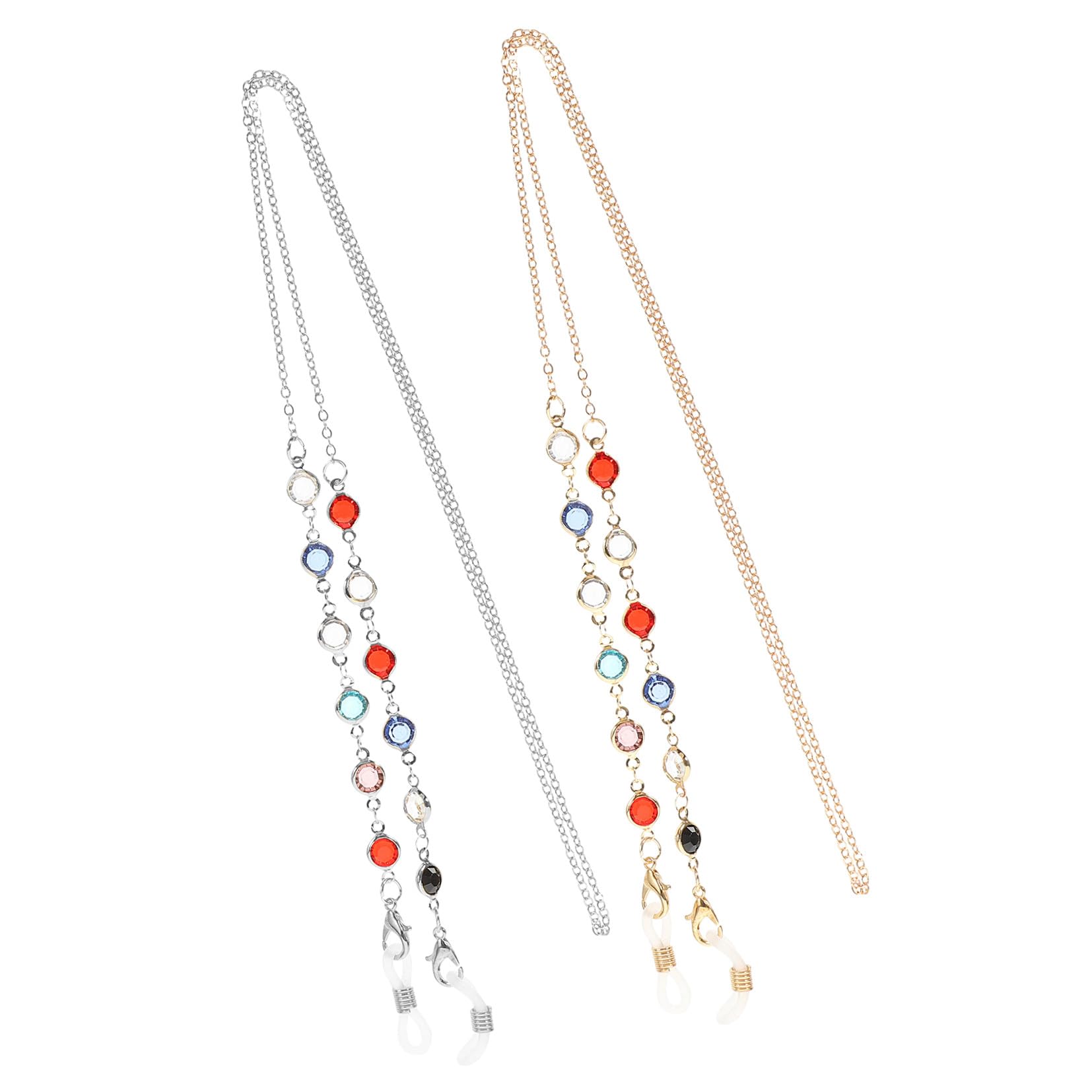 BESPORTBLE Catena Di Occhiali Portaocchiali Moda Catenella Per Occhiali Appesa Al Collo Accessori Cordini Per Occhiali Da Donna Porta Collana Per Occhiali Da Donna Metallo